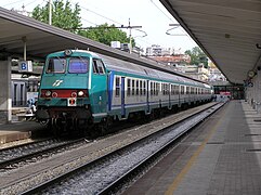 An FS push-pull train at Trieste Centrale.