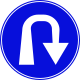 Compulsory right U-Turn