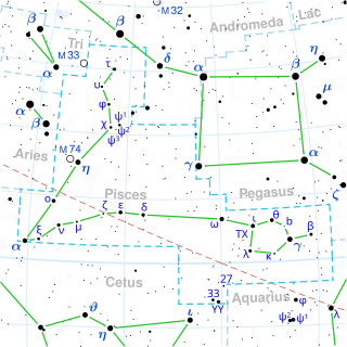 Gliese 908 is located in the constellation Pisces