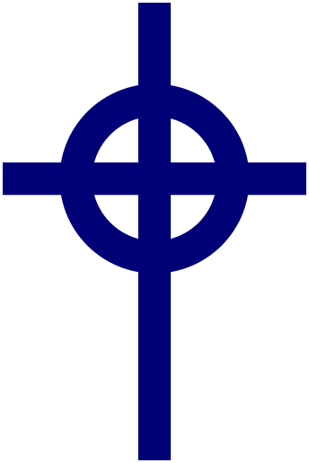 A Celtic cross