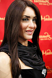 A wax sculpture of Kareena Kapoor