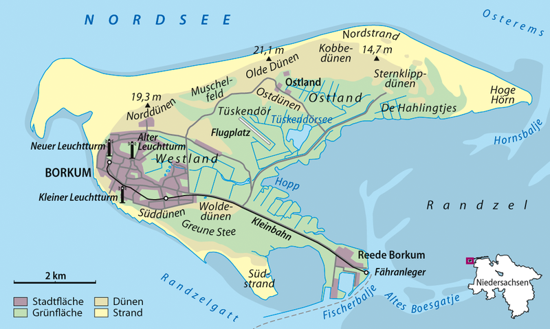 File:Karte Insel Borkum.png