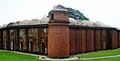 The Mosque City of Bagerhat has more than 50 Islamic monuments. The site has been recognised as a UNESCO World Heritage Site in 1983, "as an outstanding example of an architectural ensemble which illustrates a significant stage in human history",[11] of which the Sixty Pillar Mosque, constructed with 60 pillars and 77 domes, is the best known.[12][13]