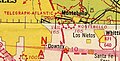 Map Vail Airport, Montebello in 1941