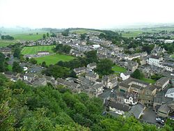 View of south Settle from Castlebergh