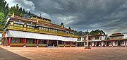 Rumtek Monastery in Sikkim was built under the direction of Changchub Dorje, 12th Karmapa Lama in the mid-1700s.[111]