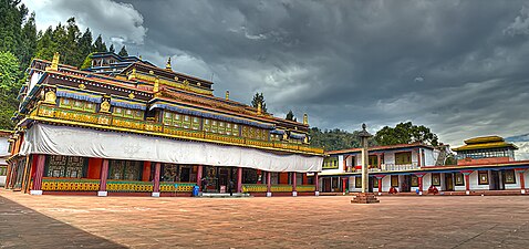 Rumtek Monastery, located on the outskirts of Gangtokone, is one of Buddhism's holiest monasteries.