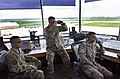 Torre de control de tráfico aéreo de la Base Aérea de Morón