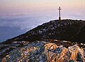 La cruz en la cima de Bray Head.