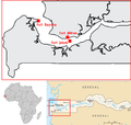 Couronian settlements in Africa