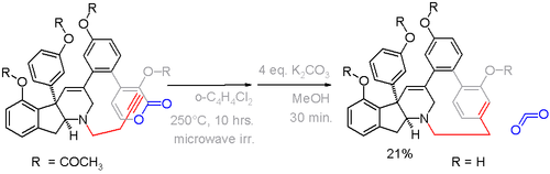 Scheme 5. Haouamine A