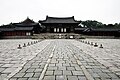 Throne Hall, Changgyeonggung Palace, a South Korean national treasure.