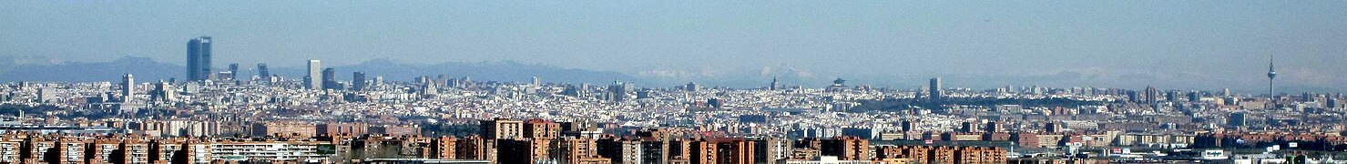 Madrid seen from Buenavista Hill