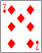 7 of diamonds