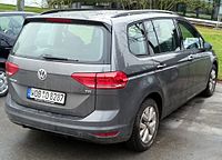 Rear-three-quarter view; similar in appearance to the 2010 facelift of the first generation