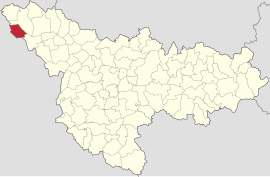 Location in Timiș County