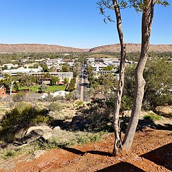 View of Alice Springs from Anzac Hill