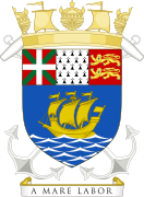 Escudo de San Pedro y Miquelón