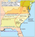 Image 55South Carolina was formed in 1712. (from History of South Carolina)