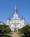 Saint Louis Cathedral in New Orleans, Louisiana.