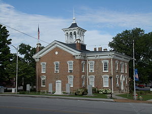 Coffee County courthouse in Manchester, Tennessee