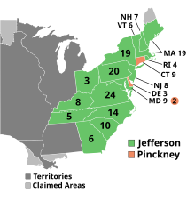 Electoral College map