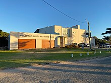 The SLSC as seen from the road, 2024