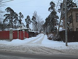 Вид от Елизаветинской улицы