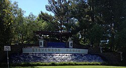 Stevenson Ranch Fountain in 2012