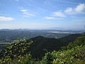 South view from the top of Mount Taishaku (October 2008)