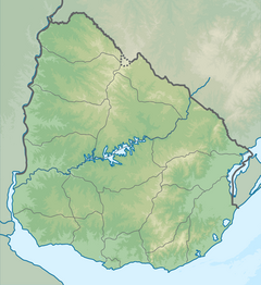 1888 Río de la Plata earthquake is located in Uruguay