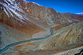 Chandra river (shown) is an upper tributary of Chenab