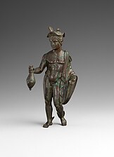 Statuette of Mercury, 2nd century AD, modelled on Polykleitos, Metropolitan Museum of Art