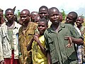 Image 4A group of demobilized child soldiers in the Democratic Republic of the Congo (from Democratic Republic of the Congo)