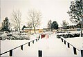 Bretch Hill and Dover Avenue children's play park on 21 December 2010.