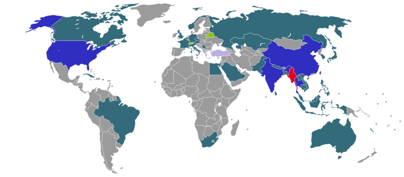 Archivo:Diplomatic missions of Myanmar.PNG