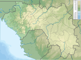 Parque nacional de Badiar ubicada en Guinea