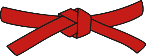 Файл:Judo red belt.svg