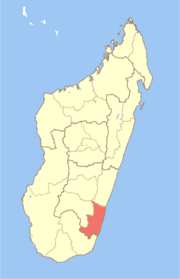 Location in Madagascar