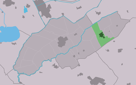 Location of Noordwolde