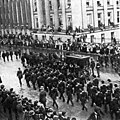 McKinley's remains passing Treasury building.