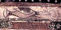 Wreath-bearing dove, Cave 69