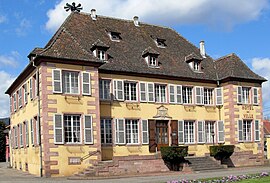 The town hall in Ingersheim