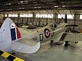 Mk LFIXe Spitfire, MK356. Hurricane MkIIc, LF363 in the background, 2008.