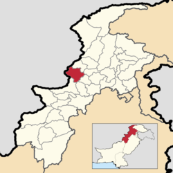 Map of Mohmand District