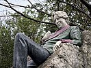 Oscar Wilde Memorial Sculpture