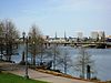 River overlook at South Waterfront Park