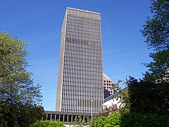 Xerox Tower in Rochester, New York served as headquarters in 1968–1969