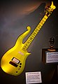 Prince's Yellow Cloud Guitar at the Smithsonian Castle. Prince can be seen playing this guitar in the "Gett Off" video.