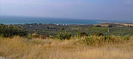 A view of Şarköy from the heights